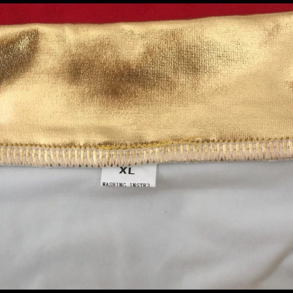 African tribal 2 piece high waisted bikini sz XL - Picture 3 of 4